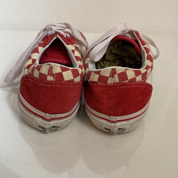 Youth Vans Old Skool Checkerboard sneakers size 3.5 - Picture 4 of 16